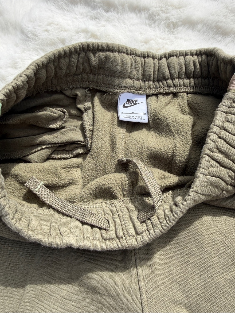 Nike stories Flight olive green sweatpant joggers small - Picture 8 of 10